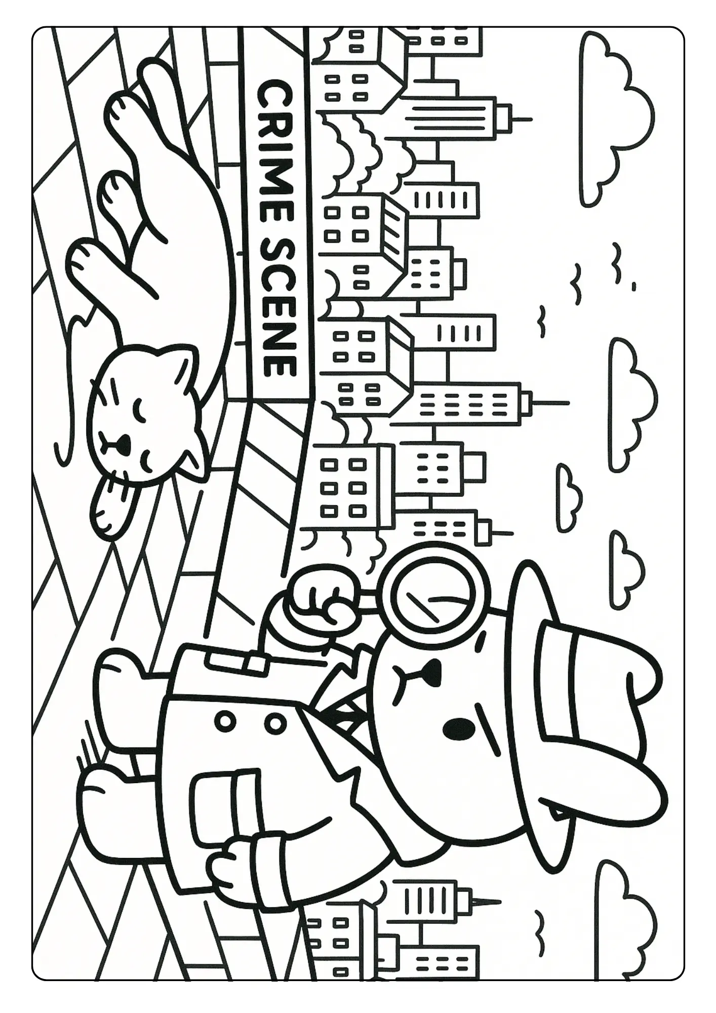 desenho-infantil-coelho-investigador